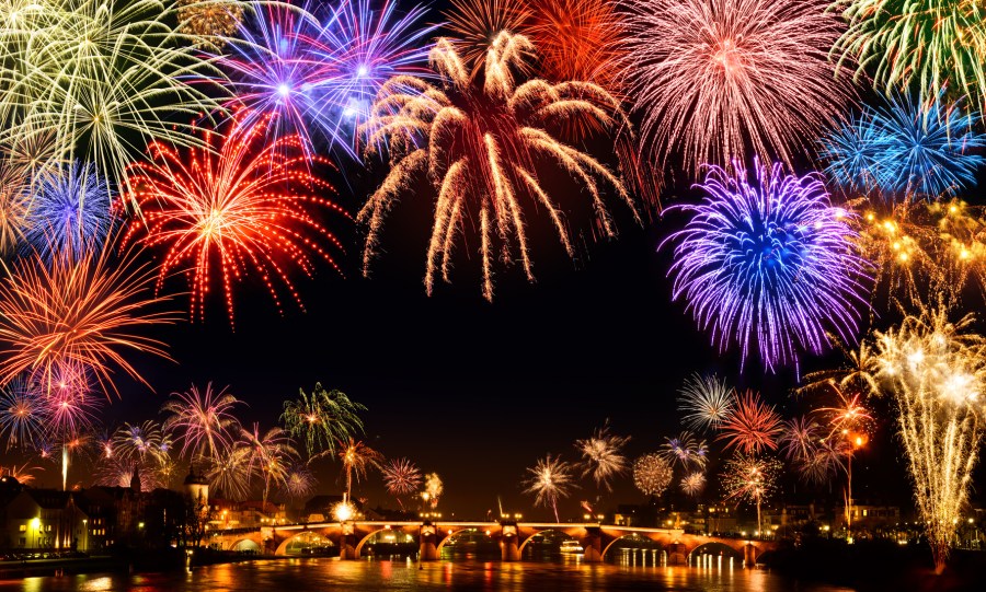 Grandioses Silvesterfeuerwerk